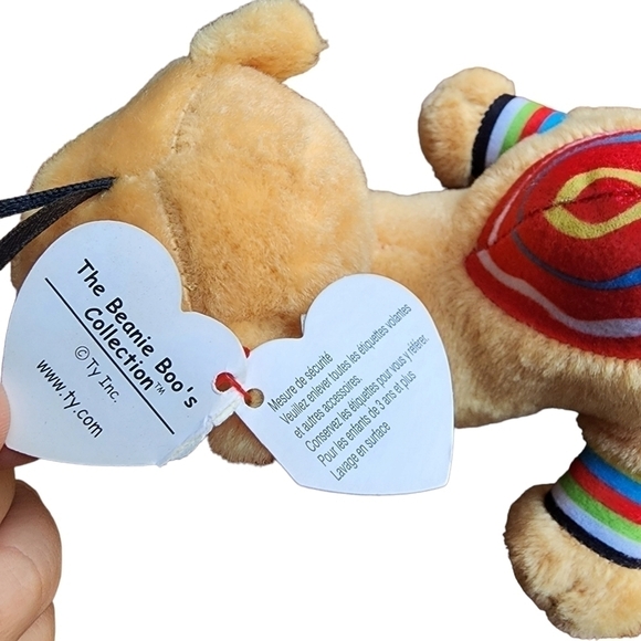 New VelveTY Beanie Boo Jamal the Camel ripped hangtag - Picture 5 of 8